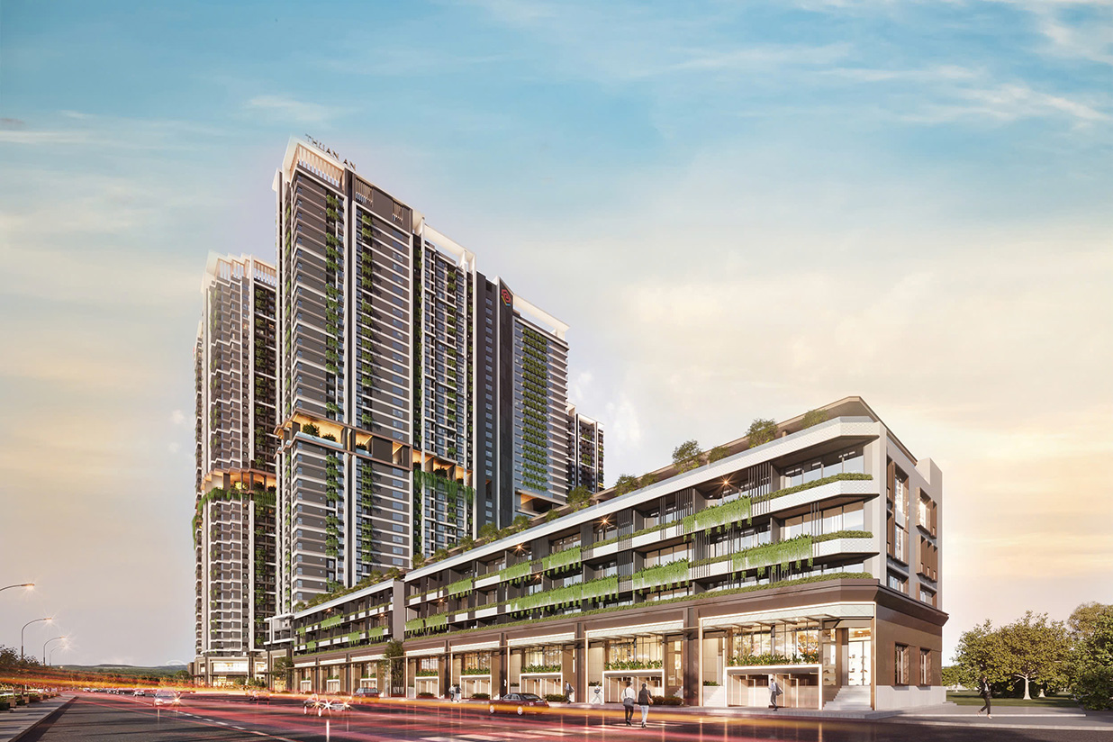 KHU NHÀ Ở PHỨC HỢP CAO TẦNG <br>THUẬN AN 1 & 2