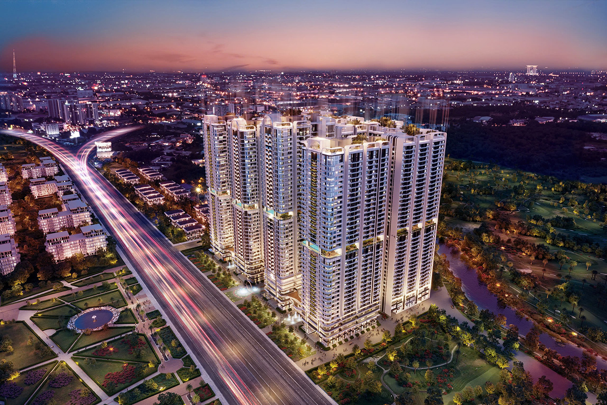 KHU TRUNG TÂM THƯƠNG MẠI VÀ <span class='rotdong-mb'>CĂN HỘ CAO CẤP BÌNH DƯƠNG 1 & 2</span>